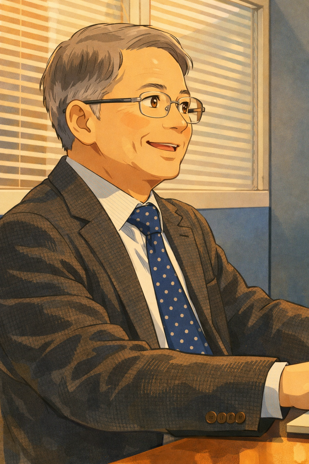 team-2 辦公室中的溫暖微笑